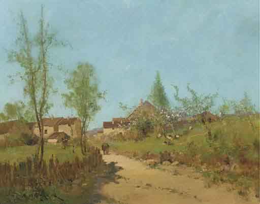 Eugene Galien-Laloue Country Landscape